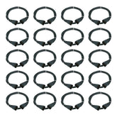 20x IEC 2M rallonge câble d'alimentation IEC mâle à mâle prise DJ Disco éclairage